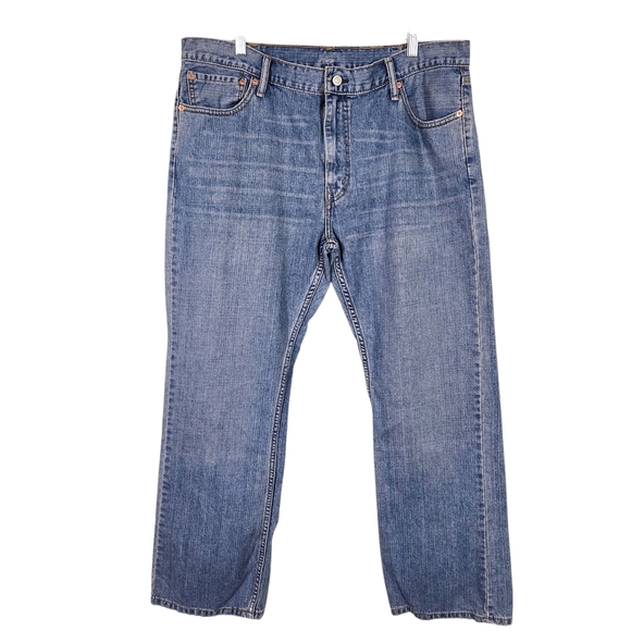 Levi's 527 Blue Relaxed Jeans - Picture 1 of 6